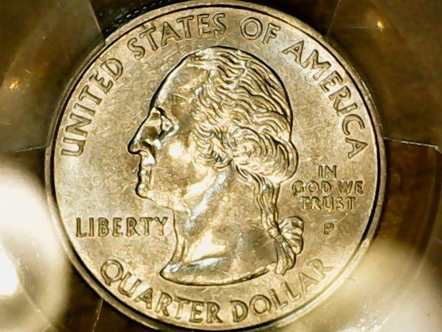 2005--P-California-Quarter-Die-Chip